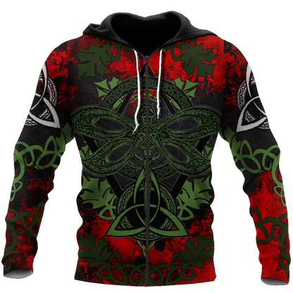 Irish 3D All Over Printed Unisex Shirts