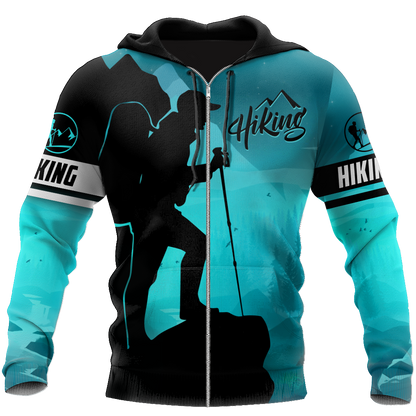 Hiking trails open mountain 3D all over printed shirts for men and women