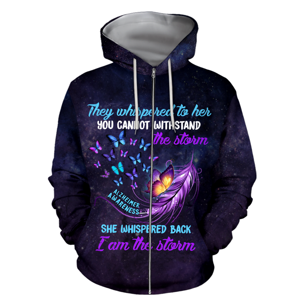 Alzheimer awareness 3D All Over Printed Shirts For Men and Women TR1509201