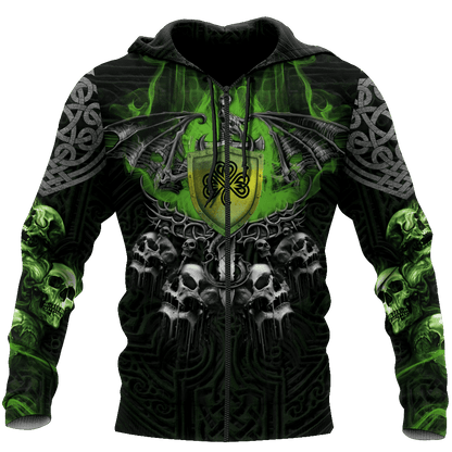 Irish Saint Patrick Day 3D All Over Printed Unisex Shirt