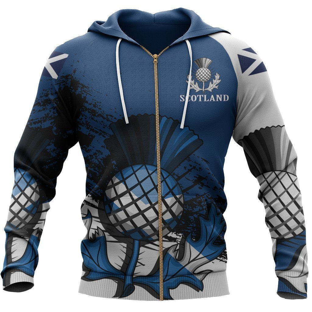 Scotland Pullover Hoodie Special Version-Apparel-PL8386-Zip Hoodie-S-Vibe Cosy™