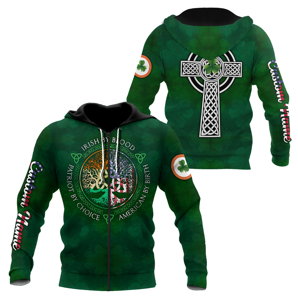 Personalized Irish Saint Patrick's Day 3D All Over Printed Shirts For Men And Women TN
